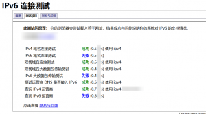 IPV6连接测试-BBji的网站